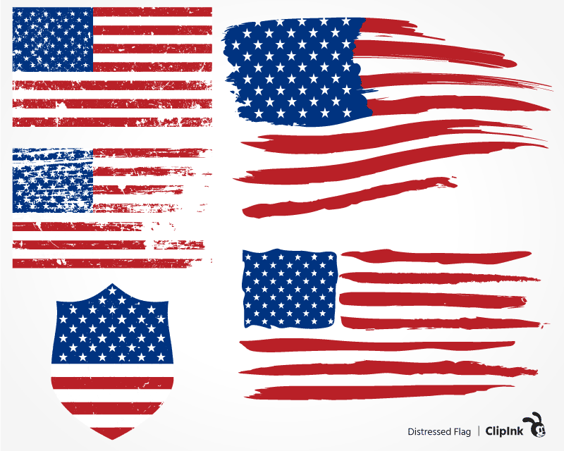 Download USA flag svg, Distressed US flag | svg, png, eps, dxf, pdf ...