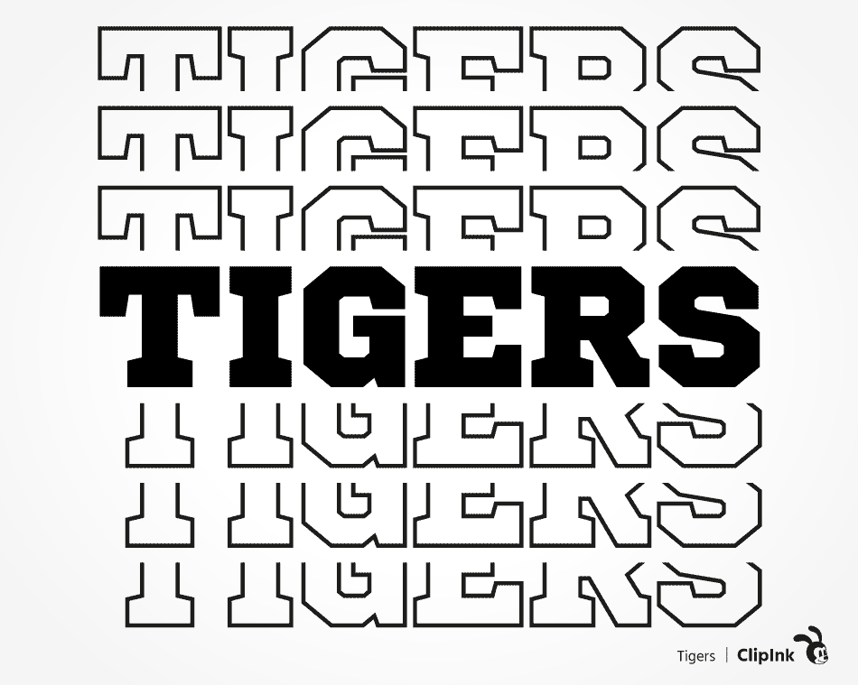 Detroit Tigers Svg, Tigers Svg. Vector Cut file Cricut, Silhouette, Pdf  Png, Dxf, Decal, Sticker, Stencil, Vinyl. - MasterBundles
