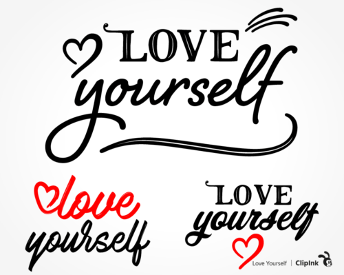 love yourself svg