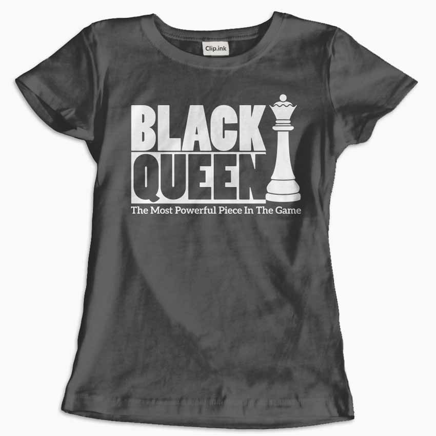 Black Queen the Most Powerful Piece in the Game SVG Chess 