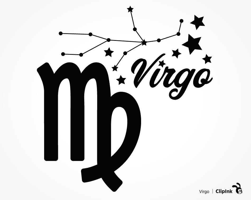 Virgo svg, Astrology zodiac sign | svg, png, eps, dxf, pdf - ClipInk
