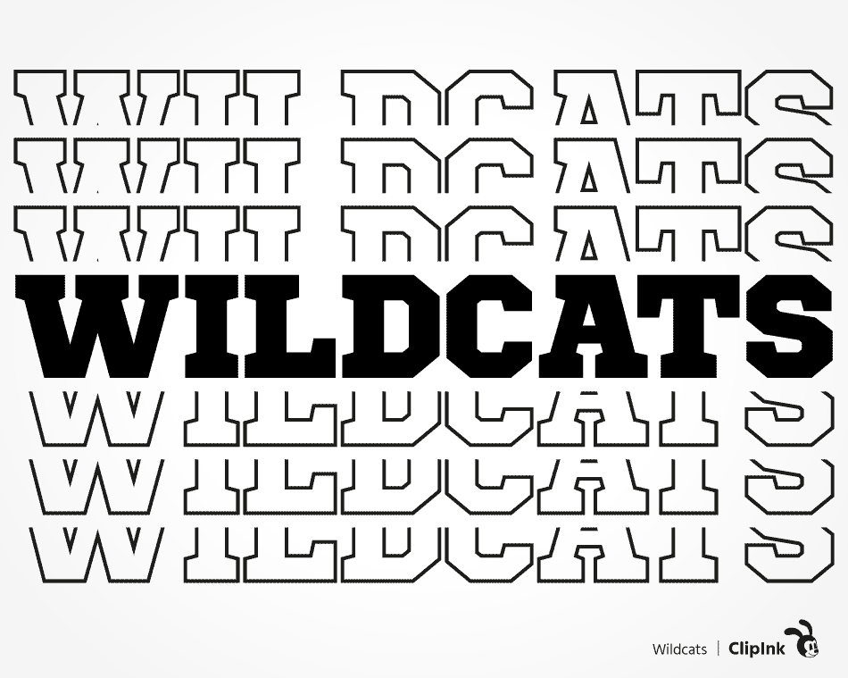Wildcats Baseball Cutting design Wildcats Svg DXF Files Wildcat Love svg svg pattern Cricut instant download Baseball Svg dxf pattern
